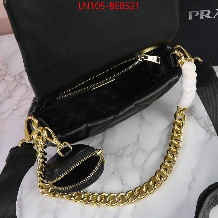 Prada Bags(4A)-Diagonal-,replica aaaaa+ designer ID: BE8521,$: 105USD