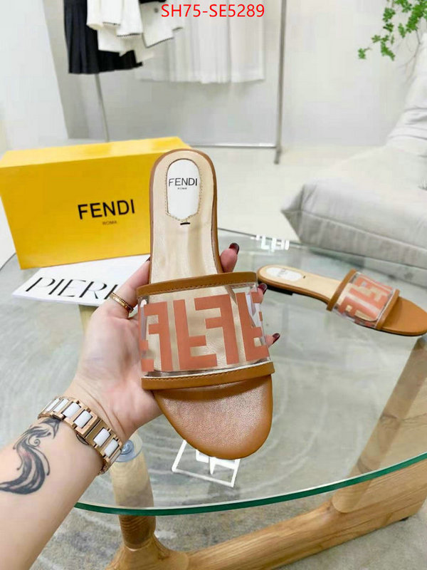 Women Shoes-Fendi,top quality fake ID: SE5289,