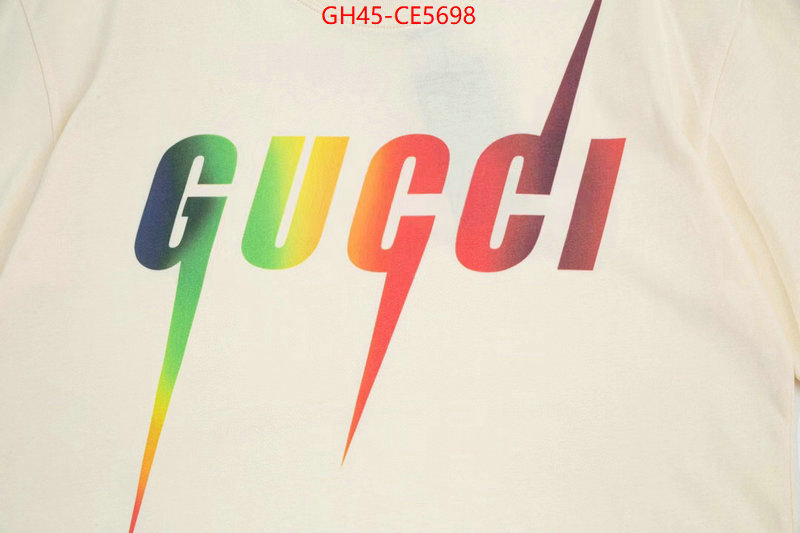 Clothing-Gucci,where can you buy a replica ID: CE5698,$: 45USD