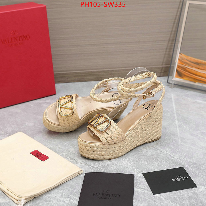 Women Shoes-Valentino,fake high quality ID: SW335,$: 105USD