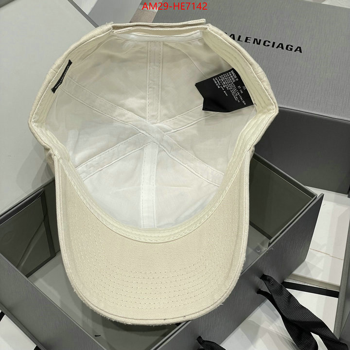 Cap (Hat)-Balenciaga,2023 perfect replica designer ID: HE7142,$: 29USD