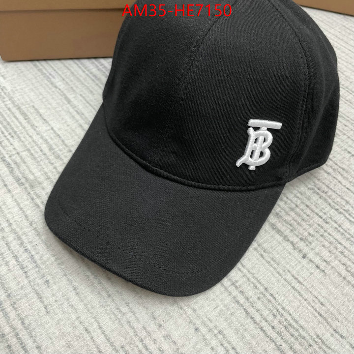 Cap (Hat)-Burberry,best replica 1:1 ID: HE7150,$: 35USD