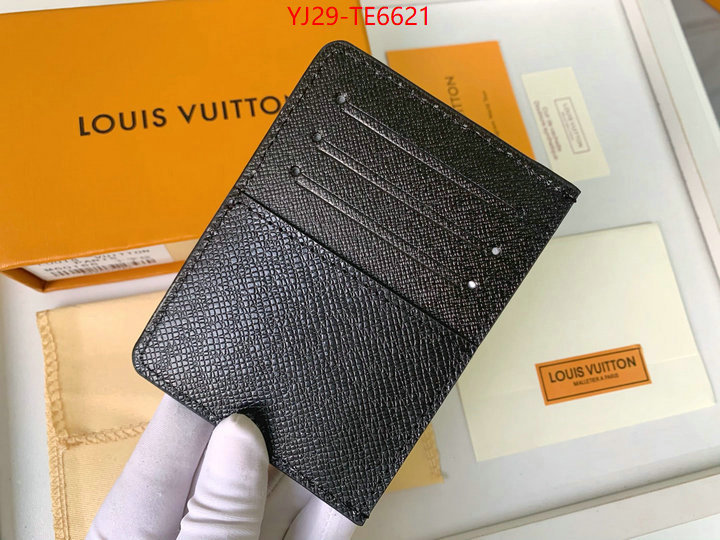 LV Bags(4A)-Wallet,sale outlet online ID: TE6621,$: 29USD