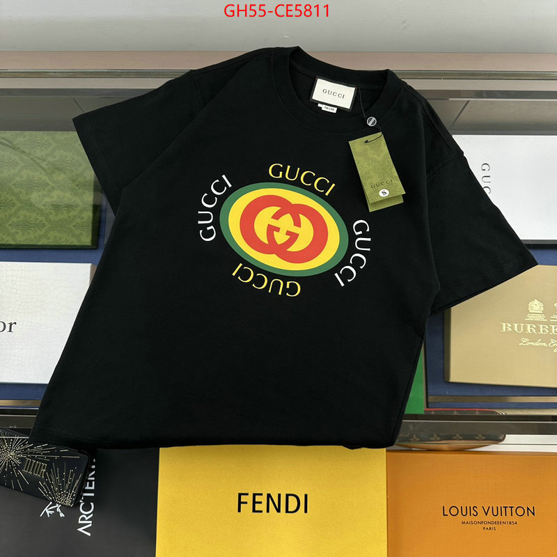 Clothing-Gucci,best fake ID: CE5811,$: 55USD