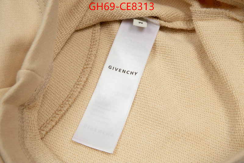 Clothing-Givenchy,2023 aaaaa replica customize ID: CE8313,$: 69USD