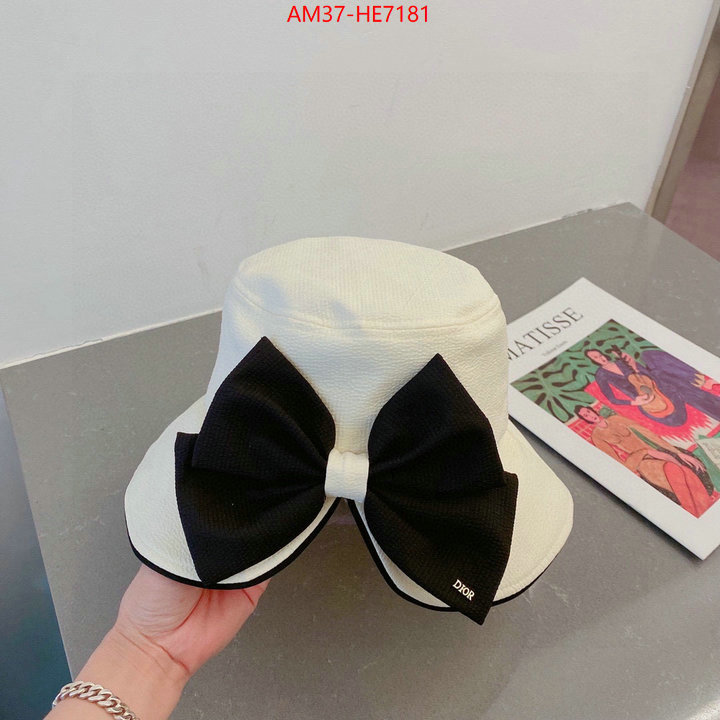 Cap (Hat)-Dior,replica shop ID: HE7181,$: 37USD