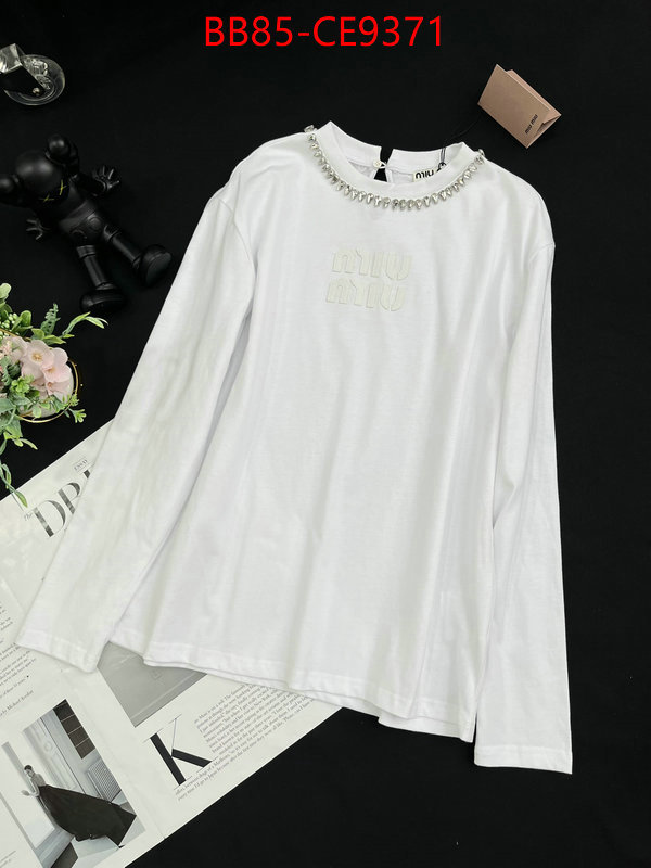 Clothing-MIU MIU,replica 1:1 high quality ID: CE9371,$: 85USD