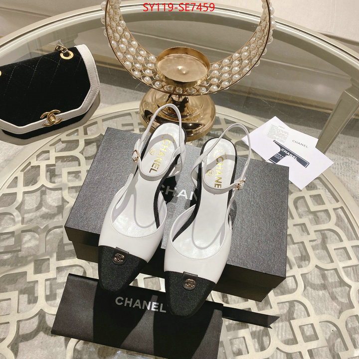 Women Shoes-Chanel,top designer replica ID: SE7459,$: 119USD