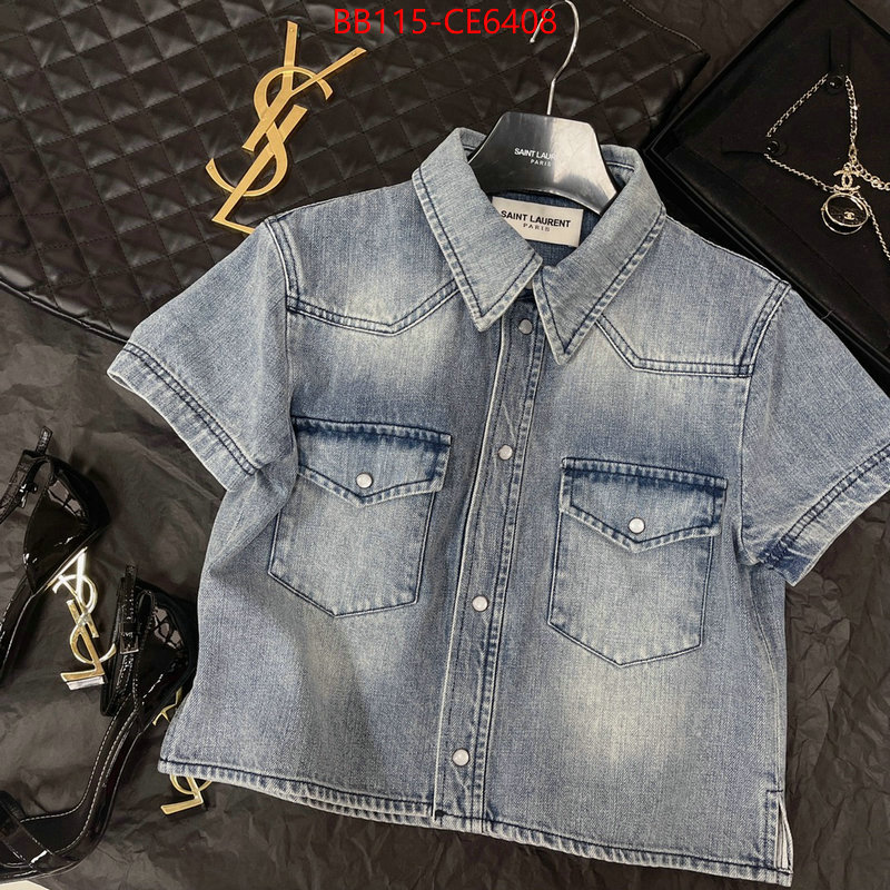 Clothing-YSL,customize the best replica ID: CE6408,$: 115USD