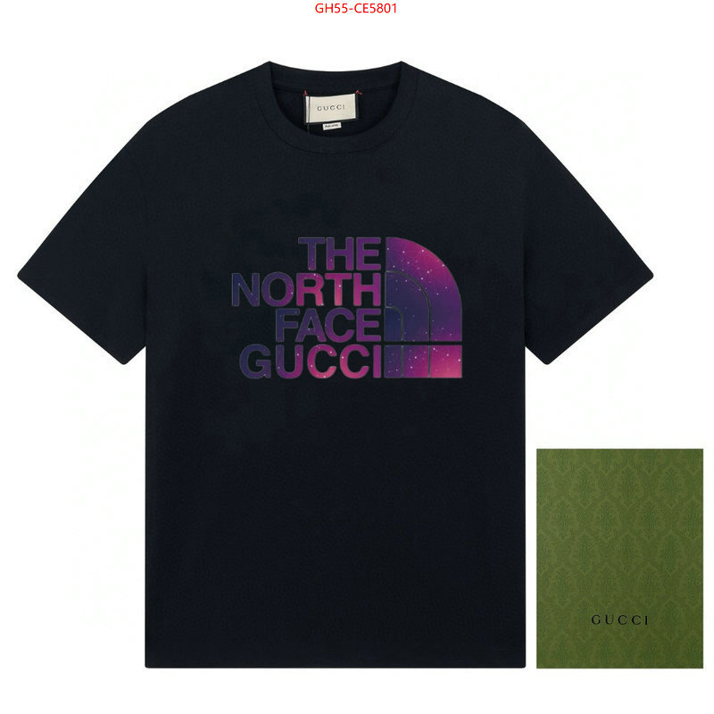 Clothing-Gucci,where can you buy replica ID: CE5801,$: 55USD