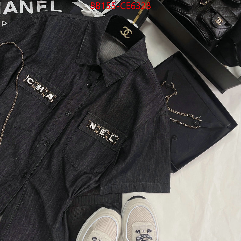 Clothing-Chanel,can i buy replica ID: CE6328,$: 155USD