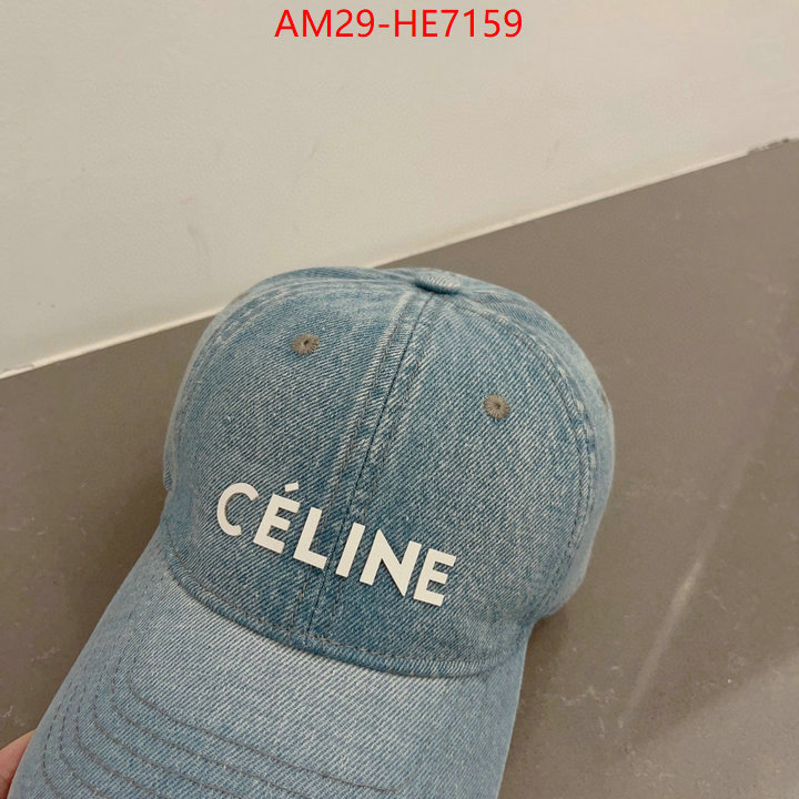 Cap (Hat)-Celine,where can you buy replica ID: HE7159,$: 29USD