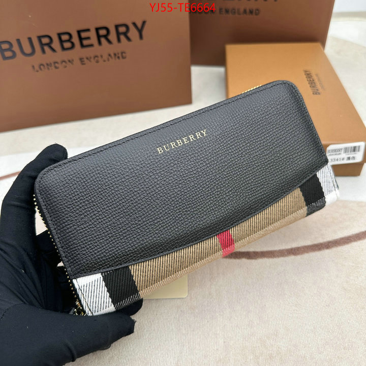 Burberry Bags(4A)-Wallet,aaaaa replica designer ID: TE6664,$: 55USD