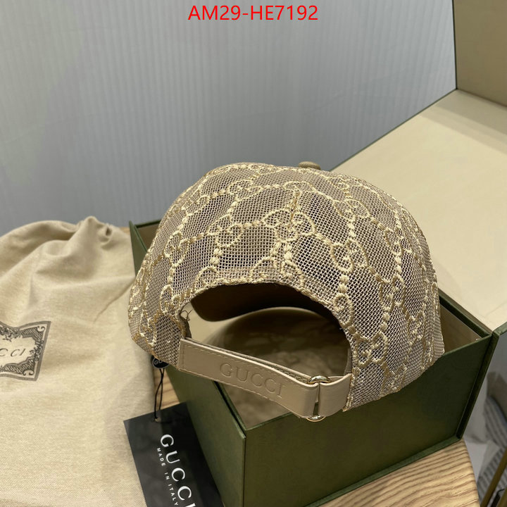 Cap (Hat)-Gucci,the best ID: HE7192,$: 29USD