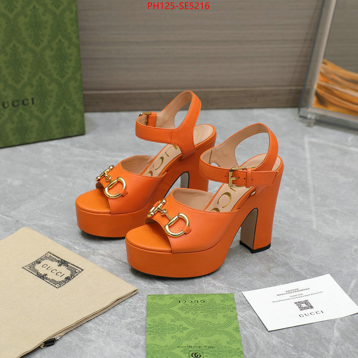 Women Shoes-Gucci,the best affordable ID: SE5216,$: 125USD