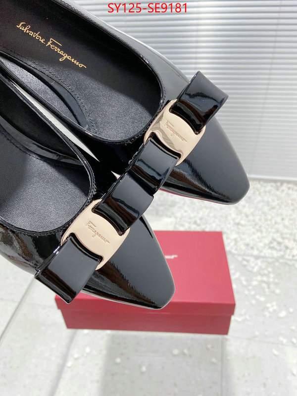 Women Shoes-Ferragamo,counter quality ID: SE9181,$: 125USD