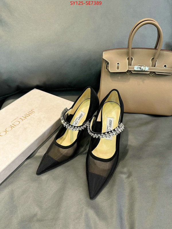 Women Shoes-Jimmy Choo,replica aaaaa+ designer ID: SE7389,$: 125USD