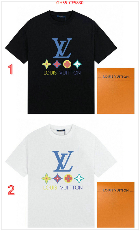 Clothing-LV,wholesale imitation designer replicas ID: CE5830,$: 55USD