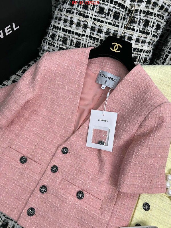 Clothing-Chanel,top quality replica ID: CE9229,$: 145USD