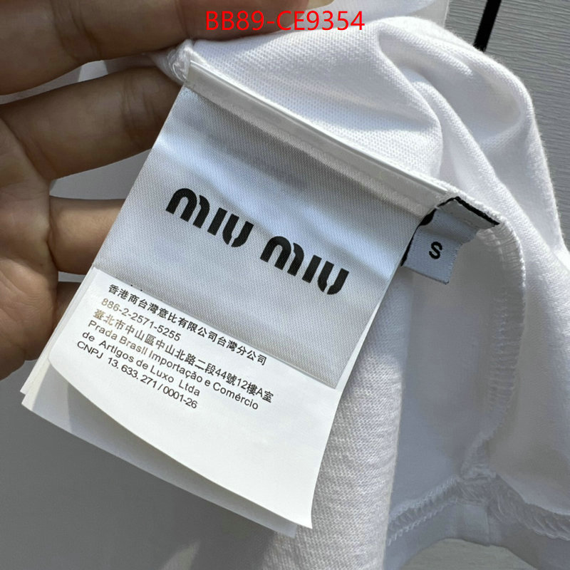 Clothing-MIU MIU,1:1 clone ID: CE9354,$: 89USD