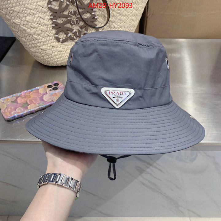 Cap(Hat)-Prada where to buy the best replica ID: HY2093 $: 29USD