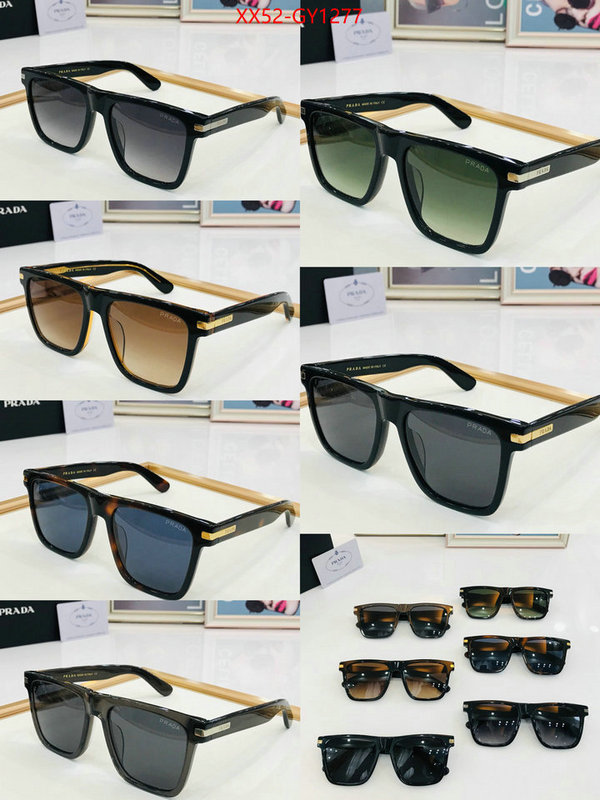 Glasses-Prada,replica us ID: GY1277,$: 52USD