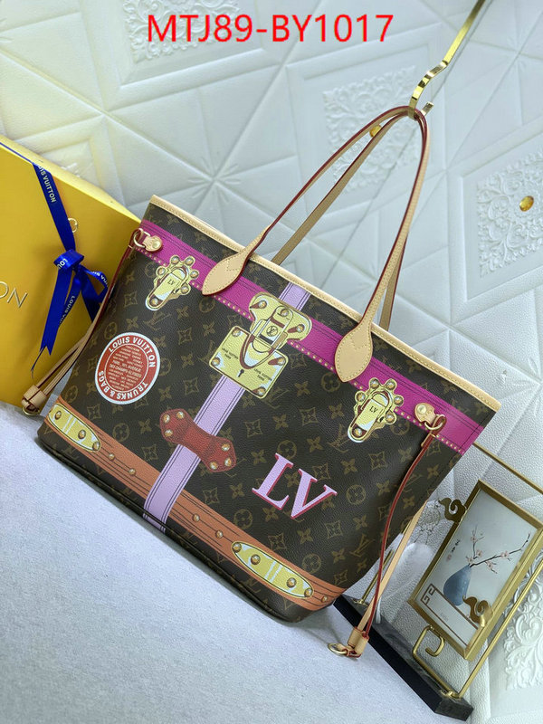 LV Bags(4A)-Neverfull-,we curate the best ID: BY1017,$: 89USD