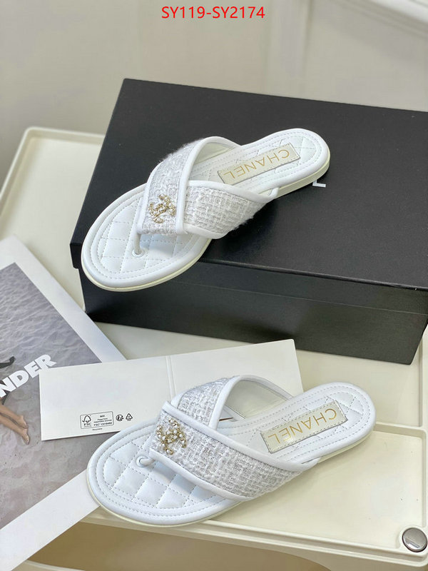 Women Shoes-Chanel aaaaa+ class replica ID: SY2174 $: 119USD