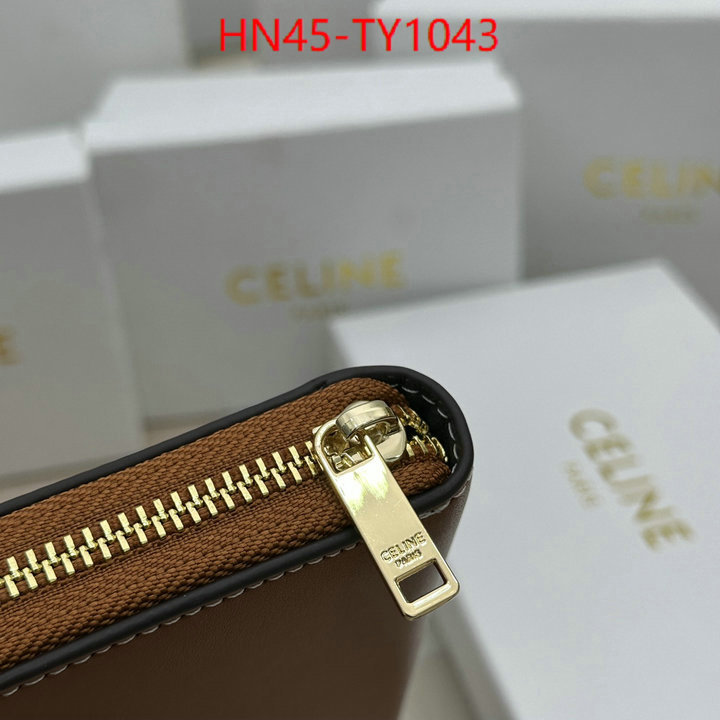 CELINE Bags(4A)-Wallet,replica aaaaa designer ID: TY1043,$: 45USD