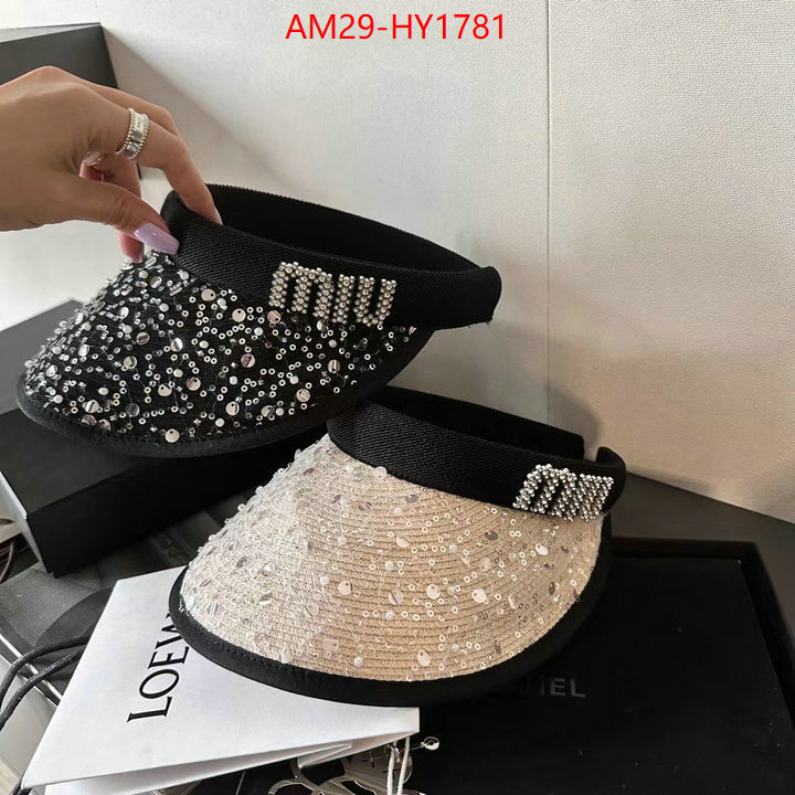 Cap(Hat)-Miu Miu buy first copy replica ID: HY1781 $: 29USD