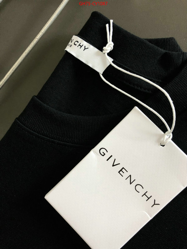 Clothing-Givenchy,designer fashion replica ID: CY1087,$: 75USD