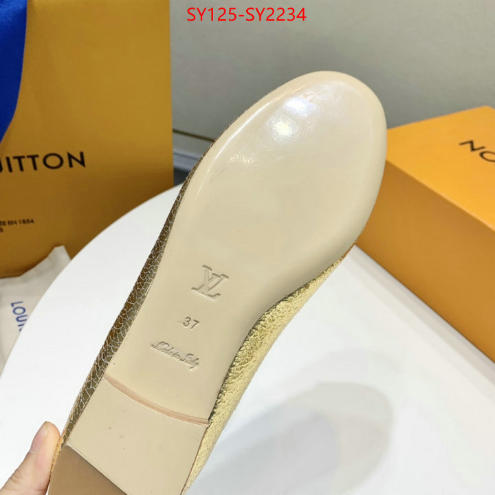 Women Shoes-LV the highest quality fake ID: SY2234 $: 125USD