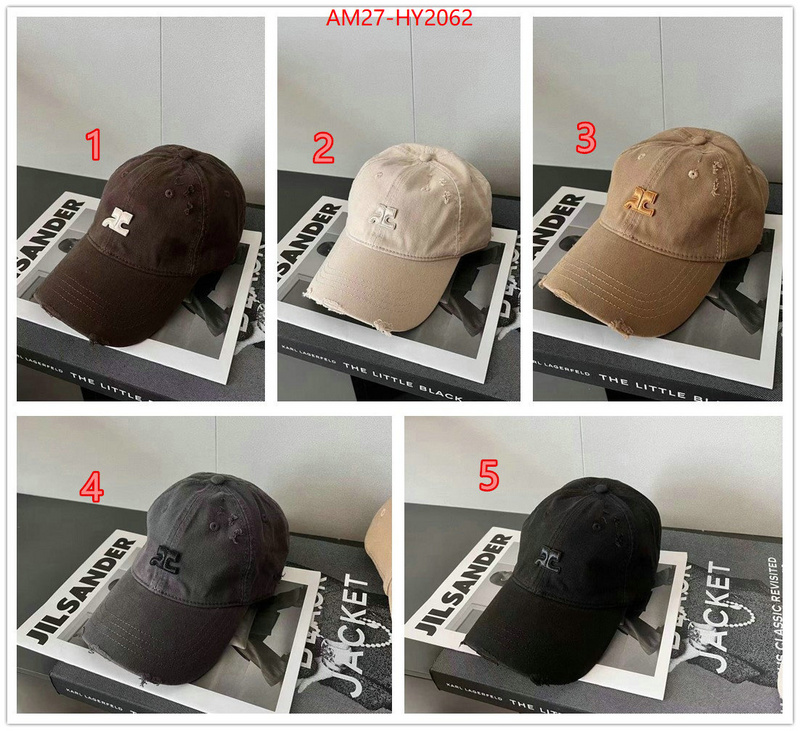 Cap(Hat)-Courreg knockoff ID: HY2062 $: 27USD