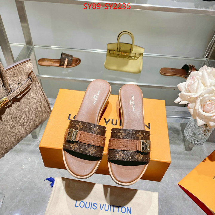 Women Shoes-LV fake designer ID: SY2235 $: 89USD