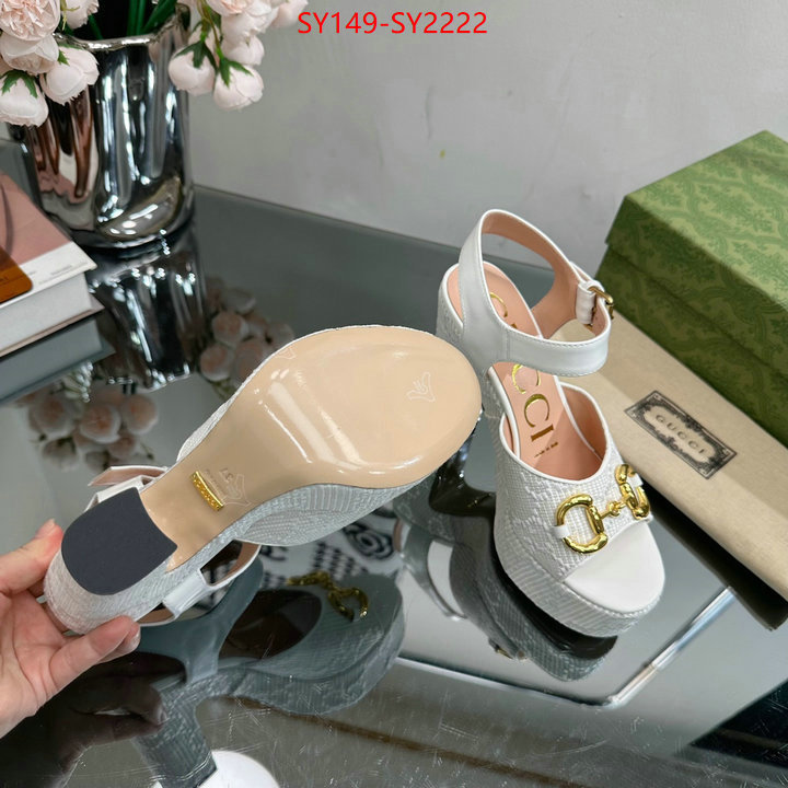 Women Shoes-Gucci wholesale sale ID: SY2222 $: 149USD