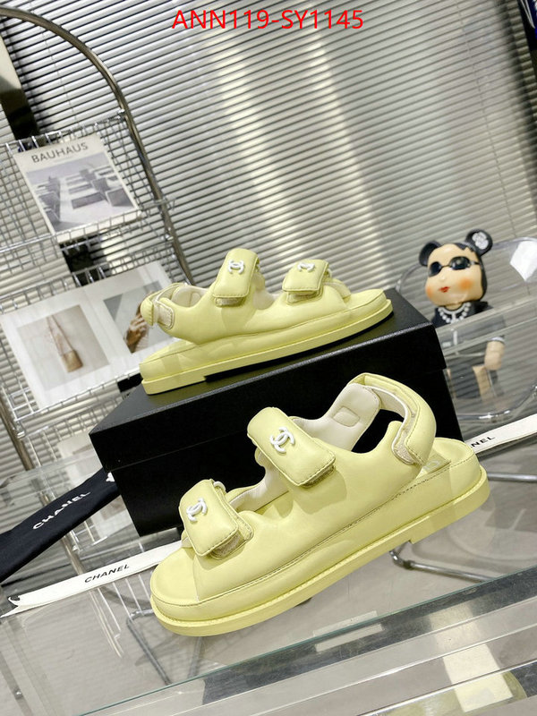 Women Shoes-Chanel,what is a counter quality ID: SY1145,$: 119USD