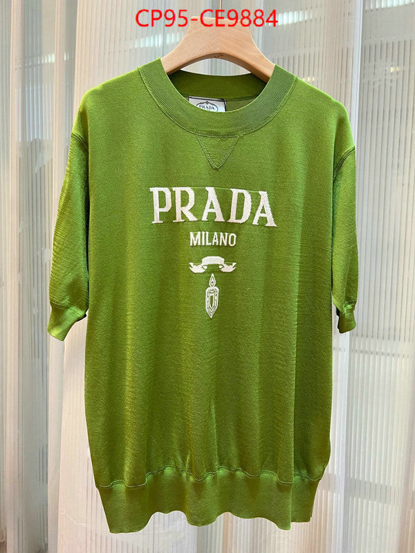 Clothing-Prada,replica best ID: CE9884,$: 95USD