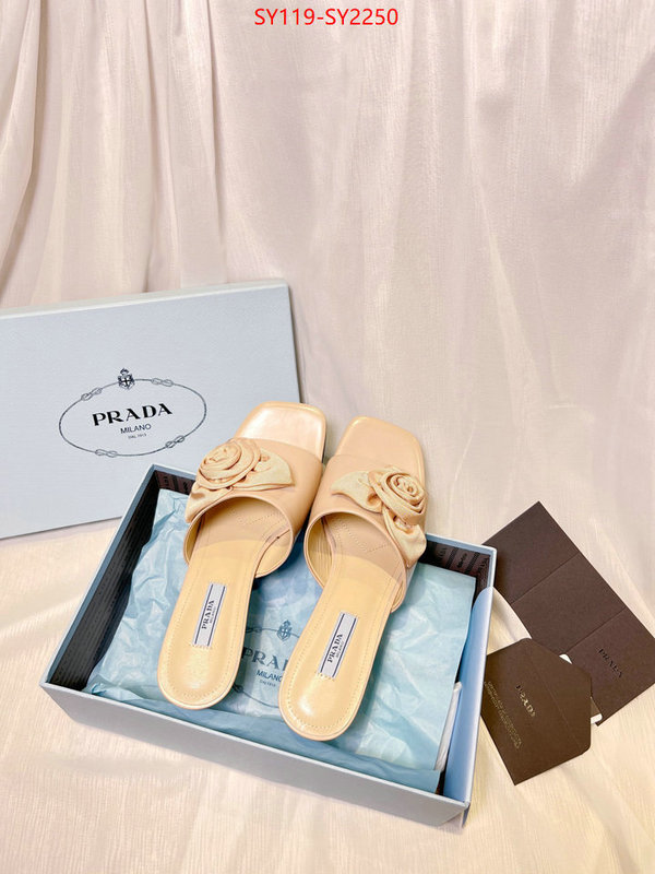 Women Shoes-Prada top 1:1 replica ID: SY2250 $: 119USD