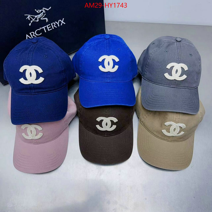 Cap (Hat)-Chanel buy replica ID: HY1743 $: 29USD