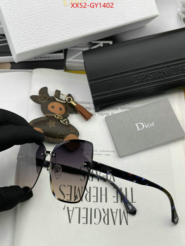 Glasses-Dior,designer high replica ID: GY1402,$: 52USD