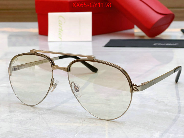 Glasses-Cartier,buy cheap replica ID: GY1198,$: 65USD