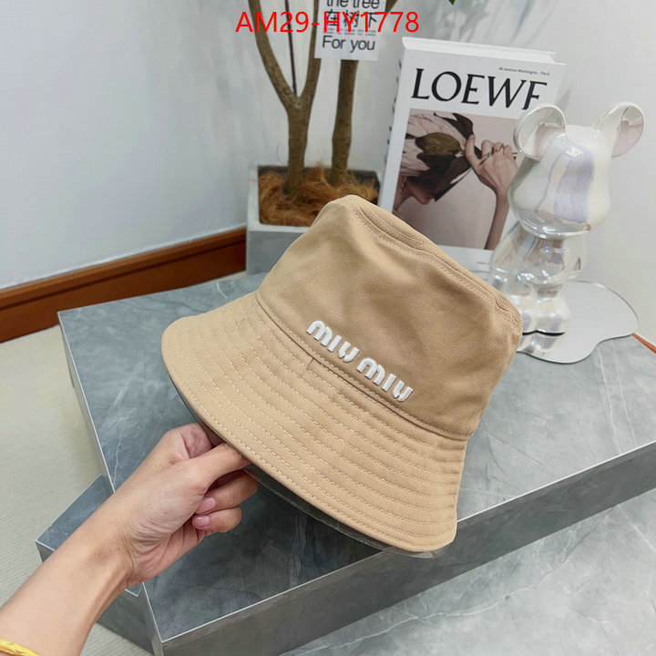 Cap(Hat)-Miu Miu shop now ID: HY1778 $: 29USD