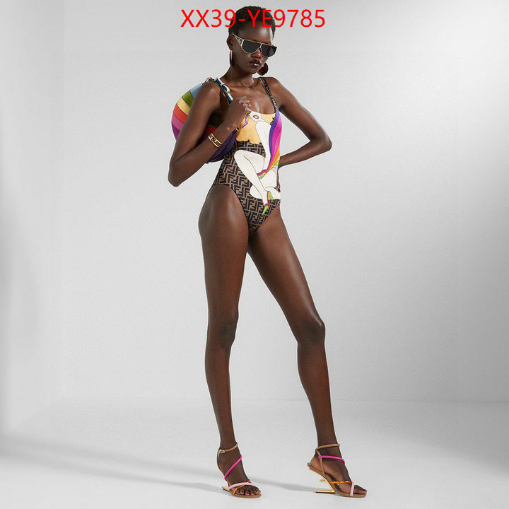 Swimsuit-Fendi,high quality replica ID: YE9785,$: 39USD