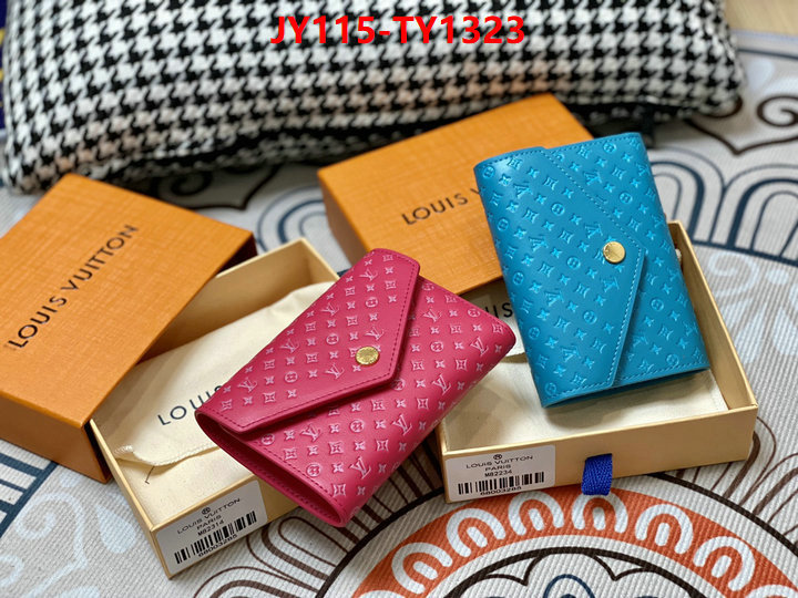 LV Bags(TOP)-Wallet,new designer replica ID: TY1323,$: 115USD