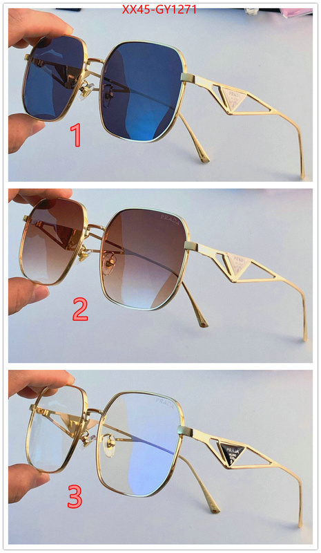 Glasses-Prada,customize the best replica ID: GY1271,$: 45USD