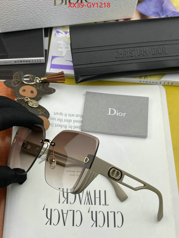 Glasses-Dior,fake designer ID: GY1218,$: 39USD