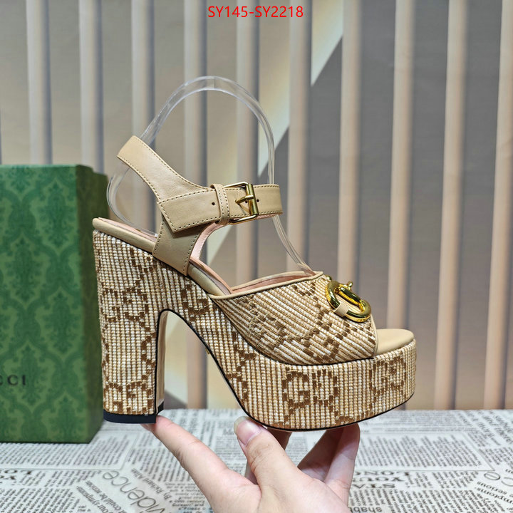 Women Shoes-Gucci buy 1:1 ID: SY2218 $: 145USD