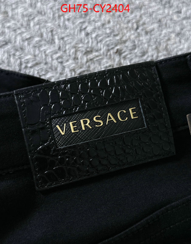 Clothing-Versace aaaaa class replica ID: CY2404 $: 75USD