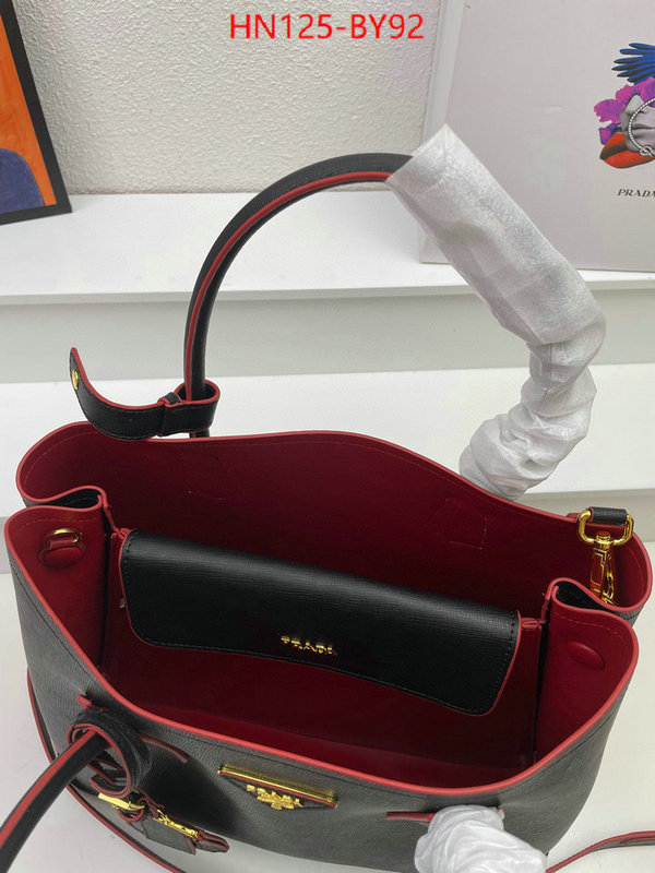 Prada Bags(4A)-Handbag-,shop cheap high quality 1:1 replica ID: BY92,$: 125USD