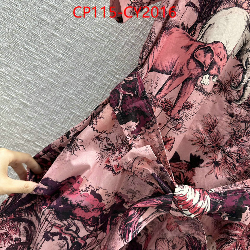 Clothing-Dior wholesale imitation designer replicas ID: CY2016 $: 115USD